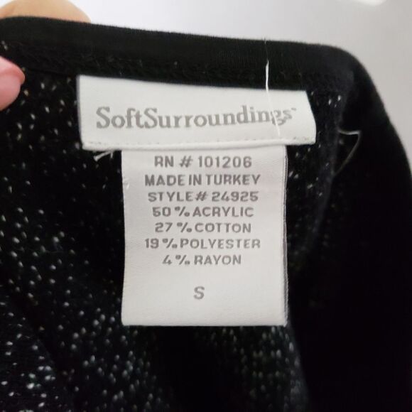 Soft Surroundings Textured Marled Sweater - Picture 3 of 3